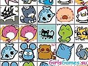Игра Маджонг домашние животные